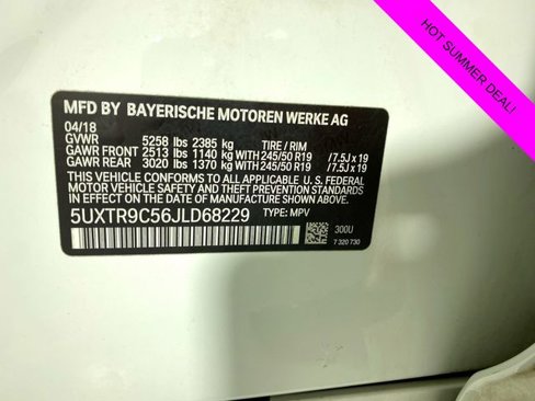 Used 2018 BMW X3 xDrive30i image 39