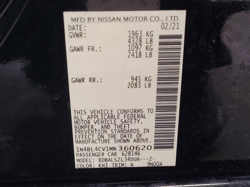 Used 2021 Nissan Altima 2.5 SR image 33