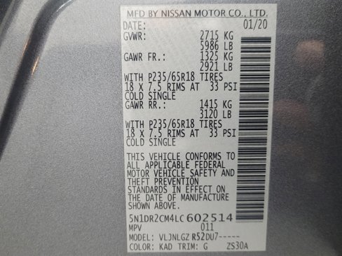 Used 2020 Nissan Pathfinder SL image 33