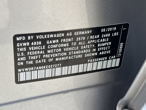 Certified 2019 Volkswagen Arteon SEL image 42