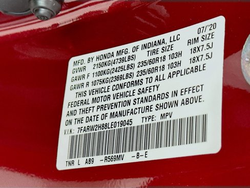 Used 2020 Honda CR-V EX-L image 36