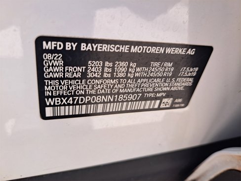 Certified 2022 BMW X3 sDrive30i w/ Premium Package 2 (ZPA) image 20
