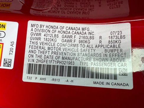 Used 2023 Honda Civic EX image 27