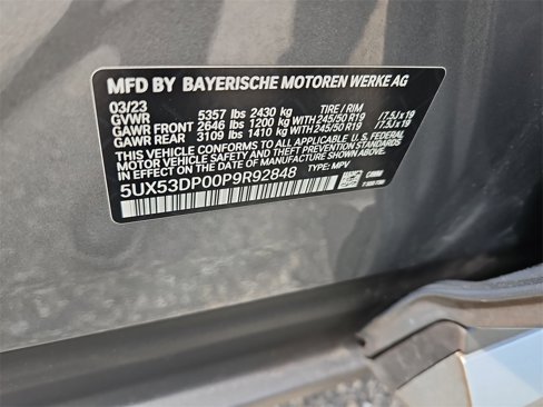 Used 2023 BMW X3 xDrive30i w/ Convenience Package image 14
