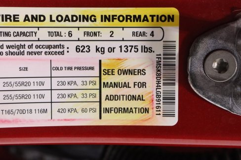 Certified 2020 Ford Explorer XLT w/ Equipment Group 202A image 25