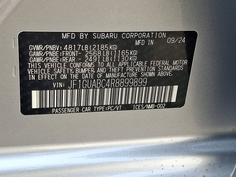 Certified 2024 Subaru Impreza 2.0i image 27