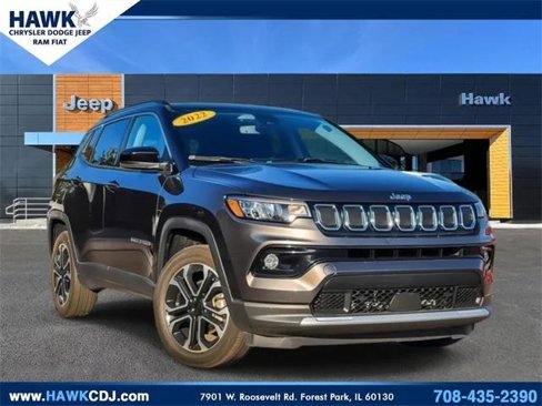 Certified 2022 Jeep Compass Limited image 1