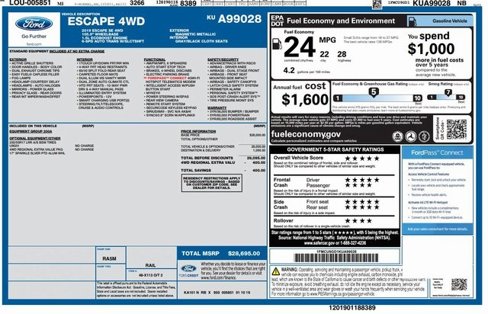 Used 2019 Ford Escape SE image 14
