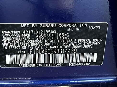 Certified 2024 Subaru Impreza 2.0i w/ Popular Package #1A image 24