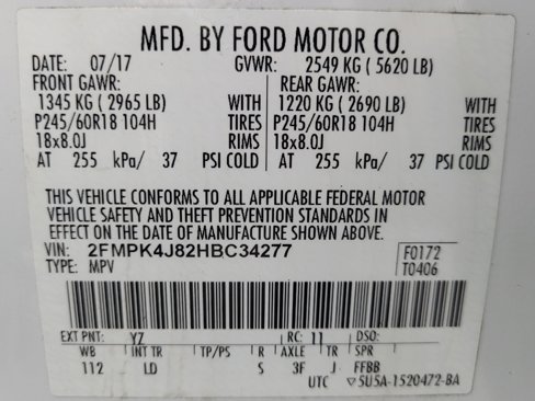 Used 2017 Ford Edge SEL w/ Equipment Group 201A image 33