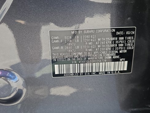 Used 2024 Subaru Outback Onyx Edition XT image 37