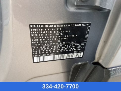 Certified 2024 Volkswagen Taos SE image 27