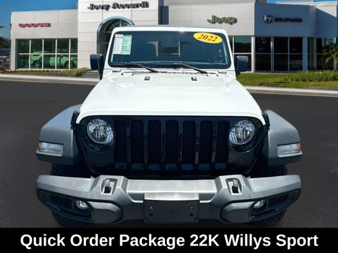 Used 2022 Jeep Wrangler Unlimited Sport image 2