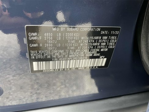 Used 2024 Subaru Outback Touring image 10