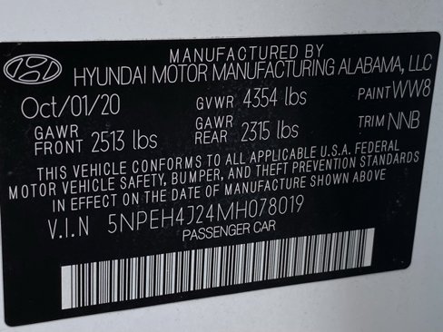 Used 2021 Hyundai Sonata Limited image 34