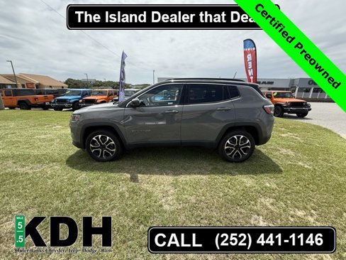 Certified 2024 Jeep Compass Limited w/ Sun and Sound Group image 3