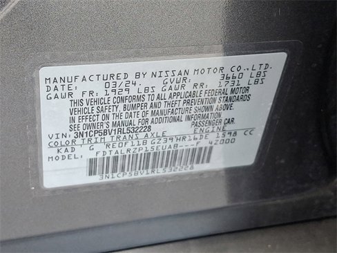 Used 2024 Nissan Kicks S image 27