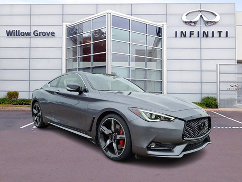 Used 2022 INFINITI Q60 Red Sport 400 w/ Cargo Package image 1