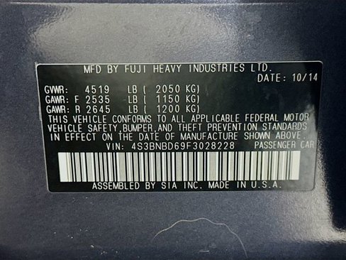 Used 2015 Subaru Legacy 2.5i Premium w/ Moonroof Package image 32