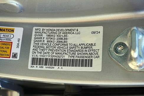 Used 2024 Honda Accord EX image 33