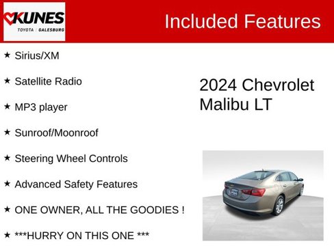 Used 2024 Chevrolet Malibu LT image 3