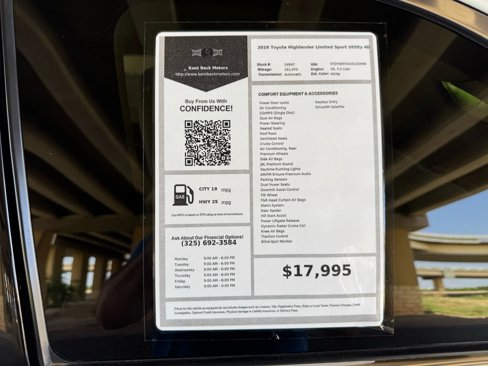 Used 2016 Toyota Highlander Limited image 39