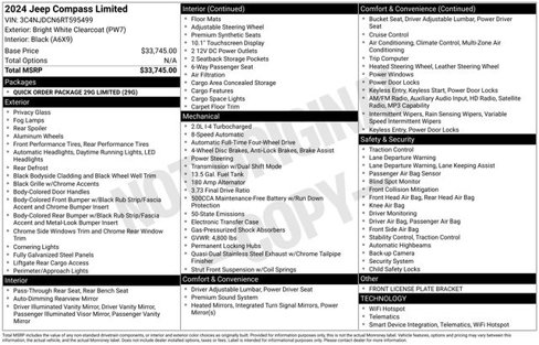 Used 2024 Jeep Compass Limited image 9