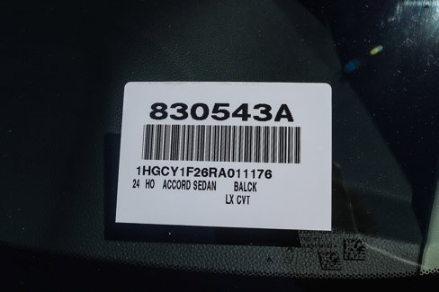 Certified 2024 Honda Accord LX image 28
