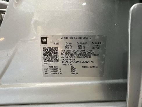 Certified 2020 Chevrolet Traverse Premier image 35