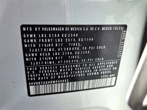 Used 2024 Volkswagen Tiguan S image 16