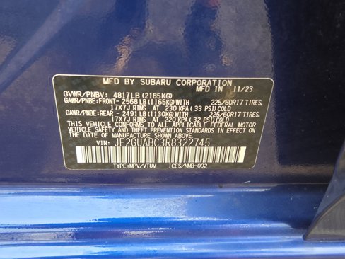 Certified 2024 Subaru Crosstrek 2.0i image 7