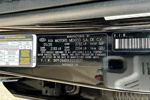 Certified 2020 Kia Forte LXS image 31