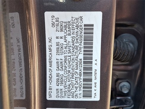 Used 2019 Honda Accord EX image 26