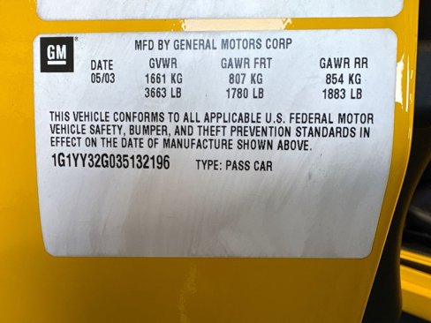 Used 2003 Chevrolet Corvette Convertible w/ Preferred Equipment Group1 image 61