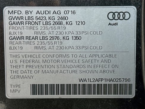 Used 2017 Audi Q5 2.0T Premium Plus w/ Technology Package image 33