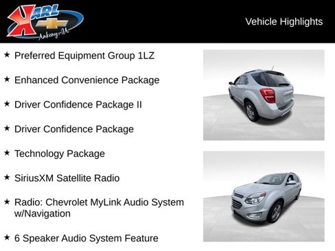 Used 2017 Chevrolet Equinox Premier w/ Enhanced Convenience Package image 2