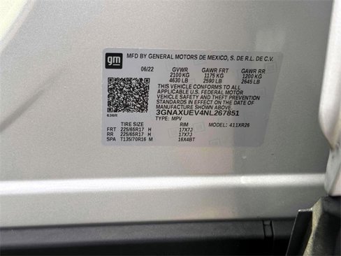 Used 2022 Chevrolet Equinox LT image 21