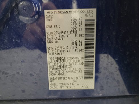 Used 2019 Nissan Rogue S image 33