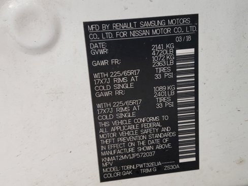 Used 2018 Nissan Rogue S image 26
