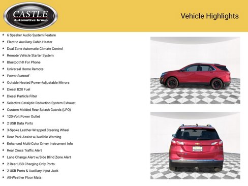 Used 2018 Chevrolet Equinox LT w/ Sun & Infotainment Package image 12