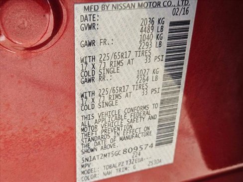 Used 2016 Nissan Rogue S image 25