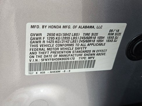 Used 2019 Honda Pilot EX-L image 23