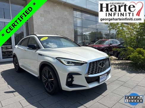 Certified 2022 INFINITI QX55 Luxe w/ Cargo Package image 1