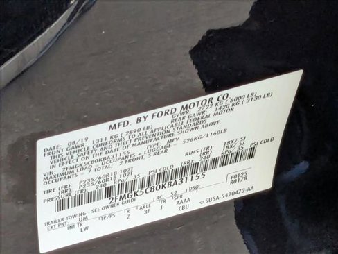 Used 2019 Ford Flex SEL w/ Equipment Group 202A image 25