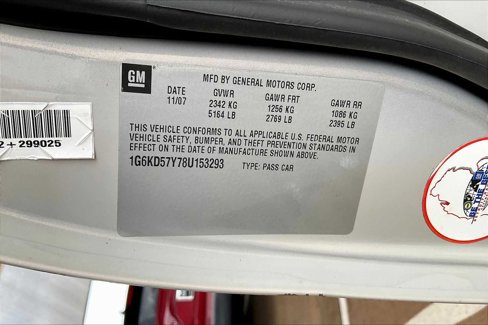 Used 2008 Cadillac DTS w/ Trunk Convenience Package image 31