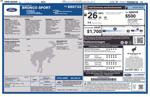 Used 2023 Ford Bronco Sport image 10