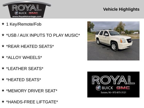 Used 2011 GMC Yukon SLT w/ SLT-2 Equipment Package image 4