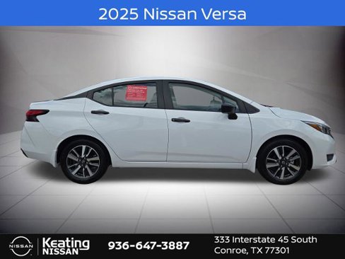 Certified 2025 Nissan Versa S w/ S Plus Package image 2