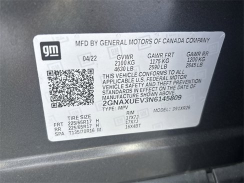 Used 2022 Chevrolet Equinox LT image 35