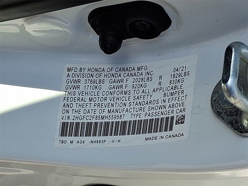 Used 2021 Honda Civic Sport image 26